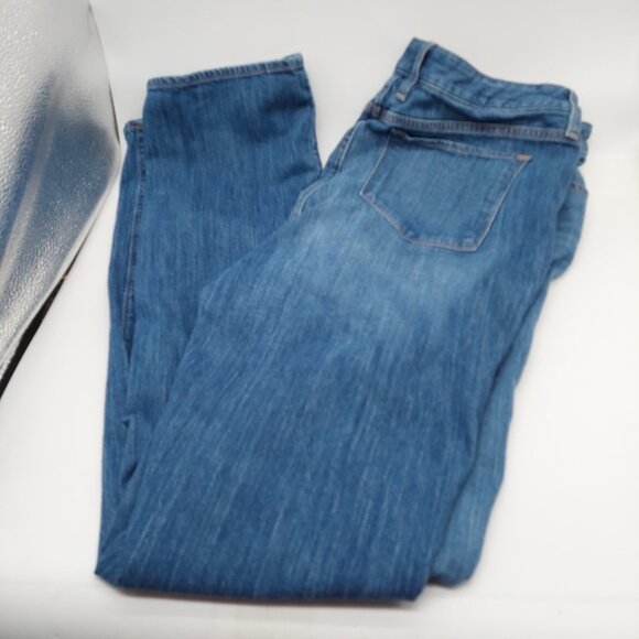 LL Bean Favorite Fit Jeans Skinny Women’s 16 Tall Medium Wash Blue - Picture 8 of 11